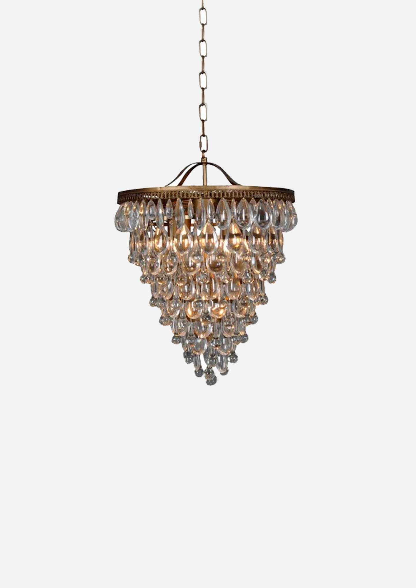 Chandelier with Hanging Drops