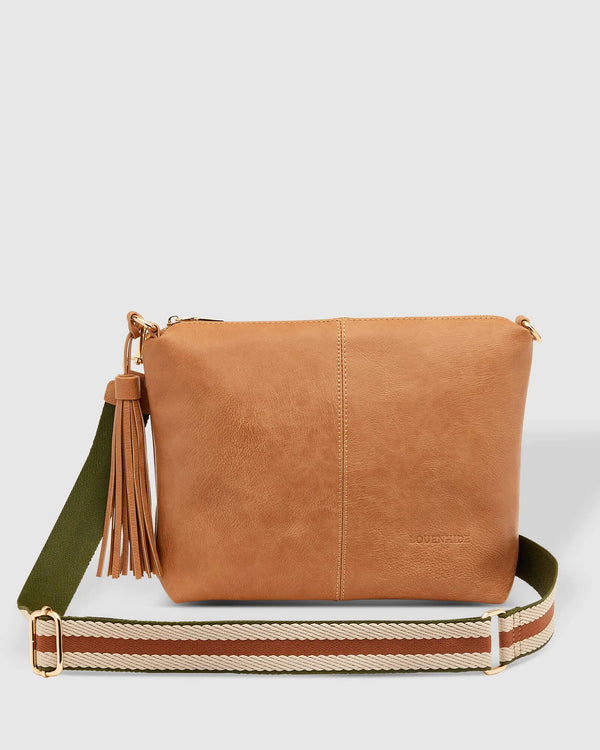 Daisy Stripe Crossbody Bag