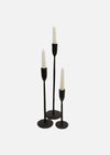 Dax Black Candleholder