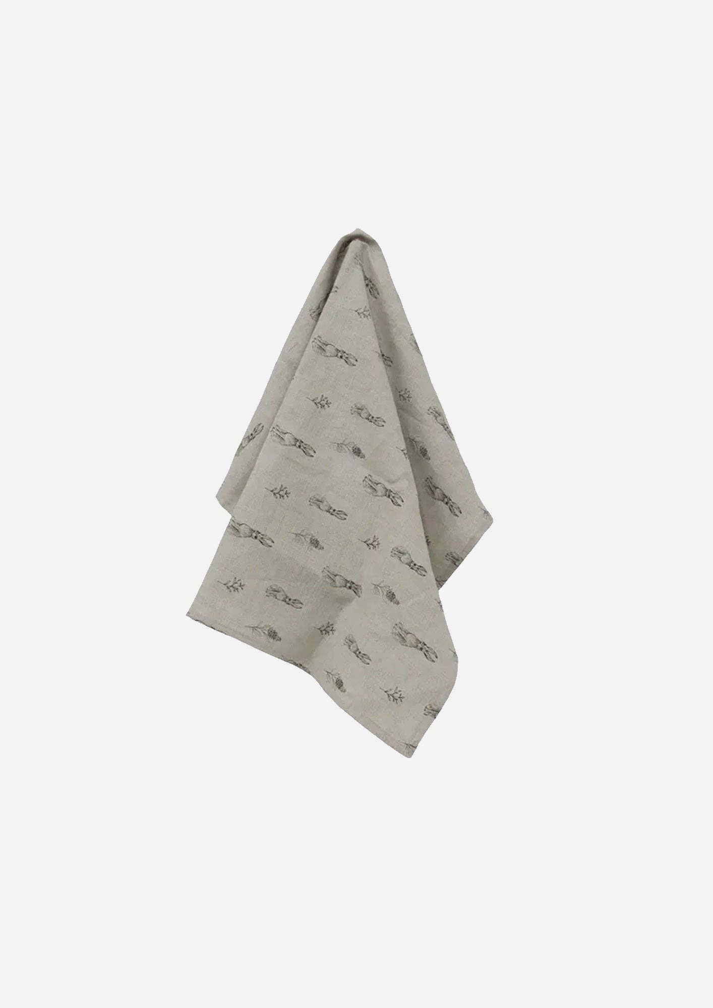 Easter Linen Tea Towel