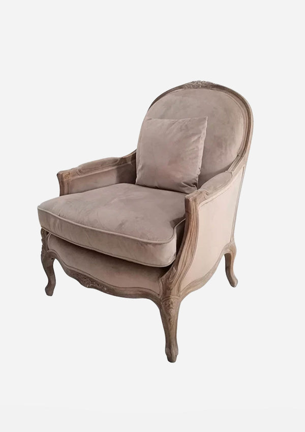 Elenor Chair | Camel Velvet