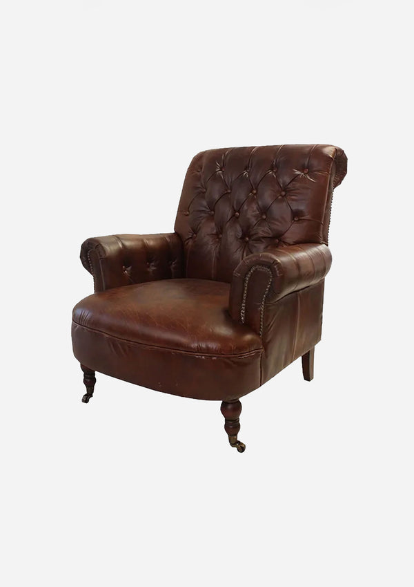 Ellington Leather Chair | Brown
