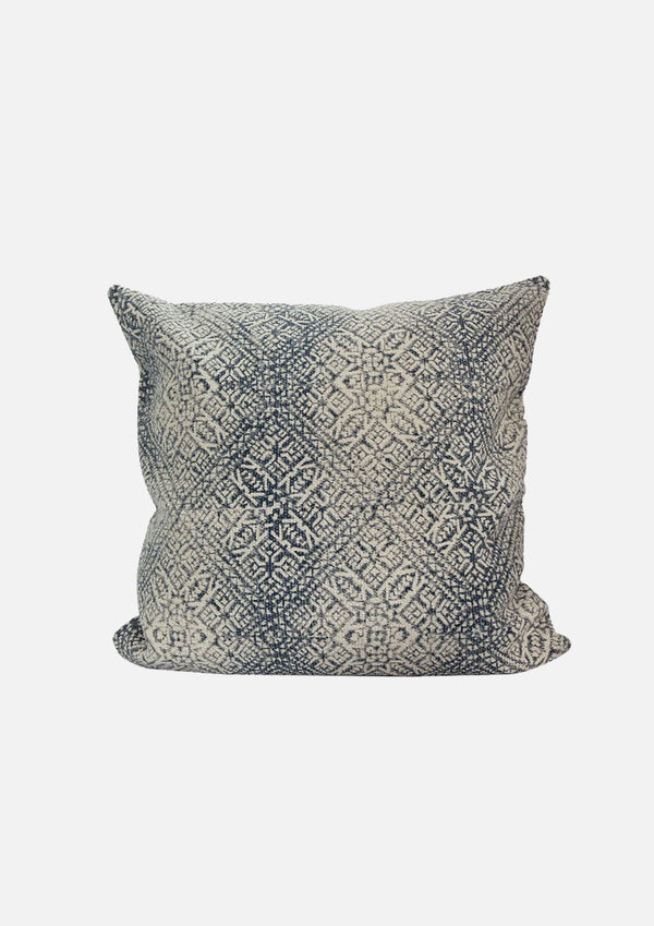 Faded Indigo Pattern Cushion