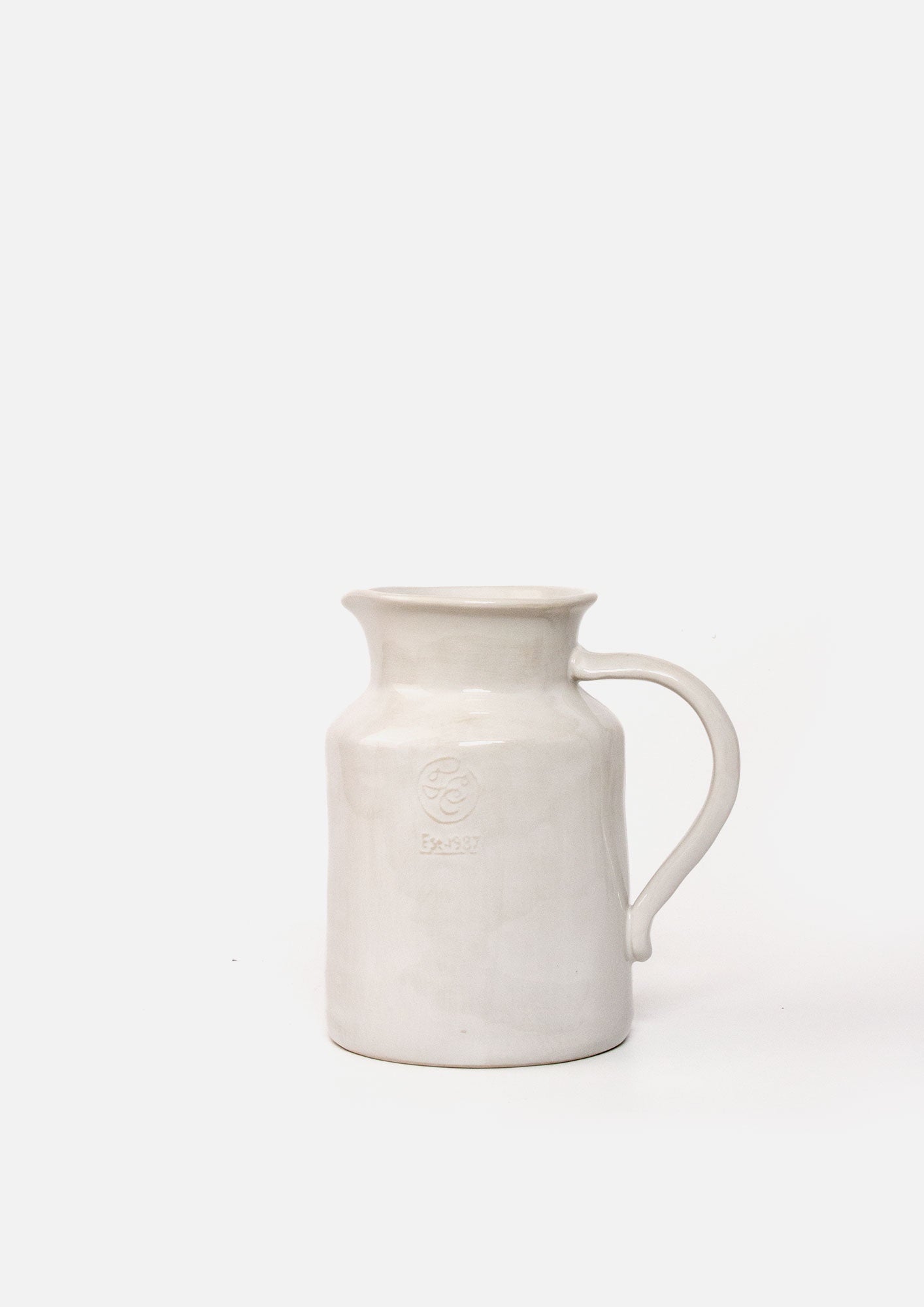 Franco Rustic White Small Pitcher