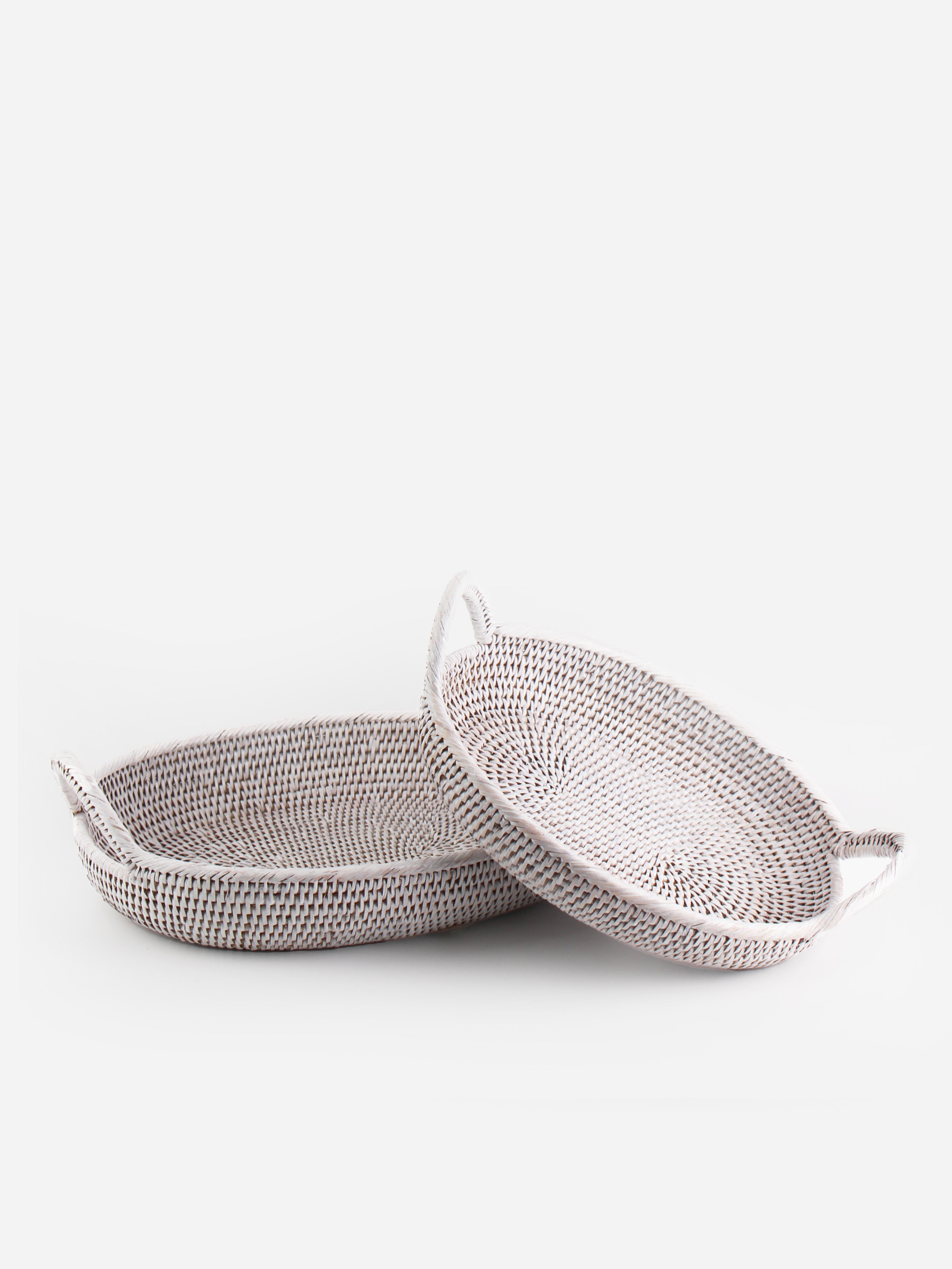 Raffles Oval Basket Tray