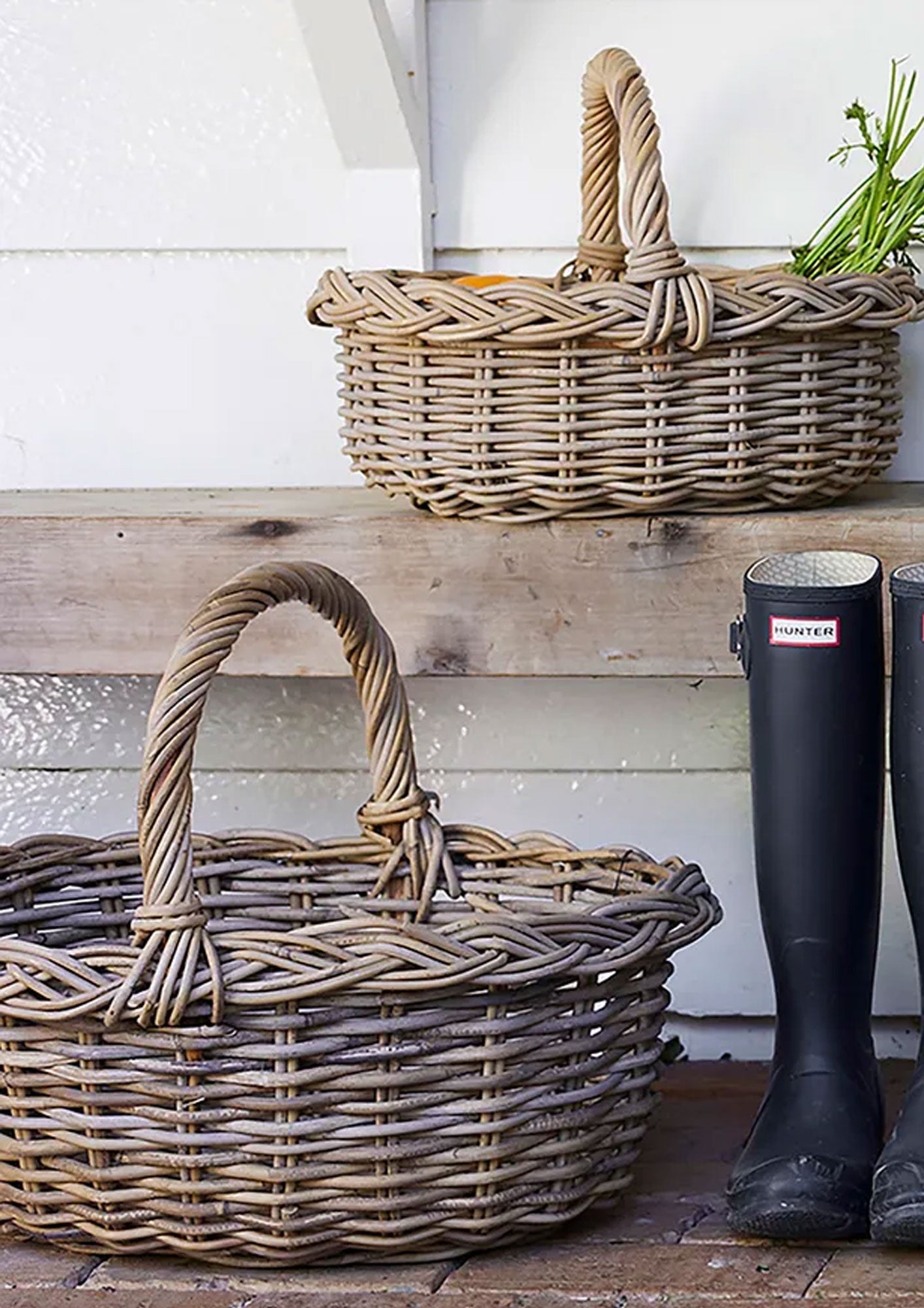 Grove Oval Harvest Basket