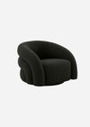 Hazel Swivel Armchair | Black