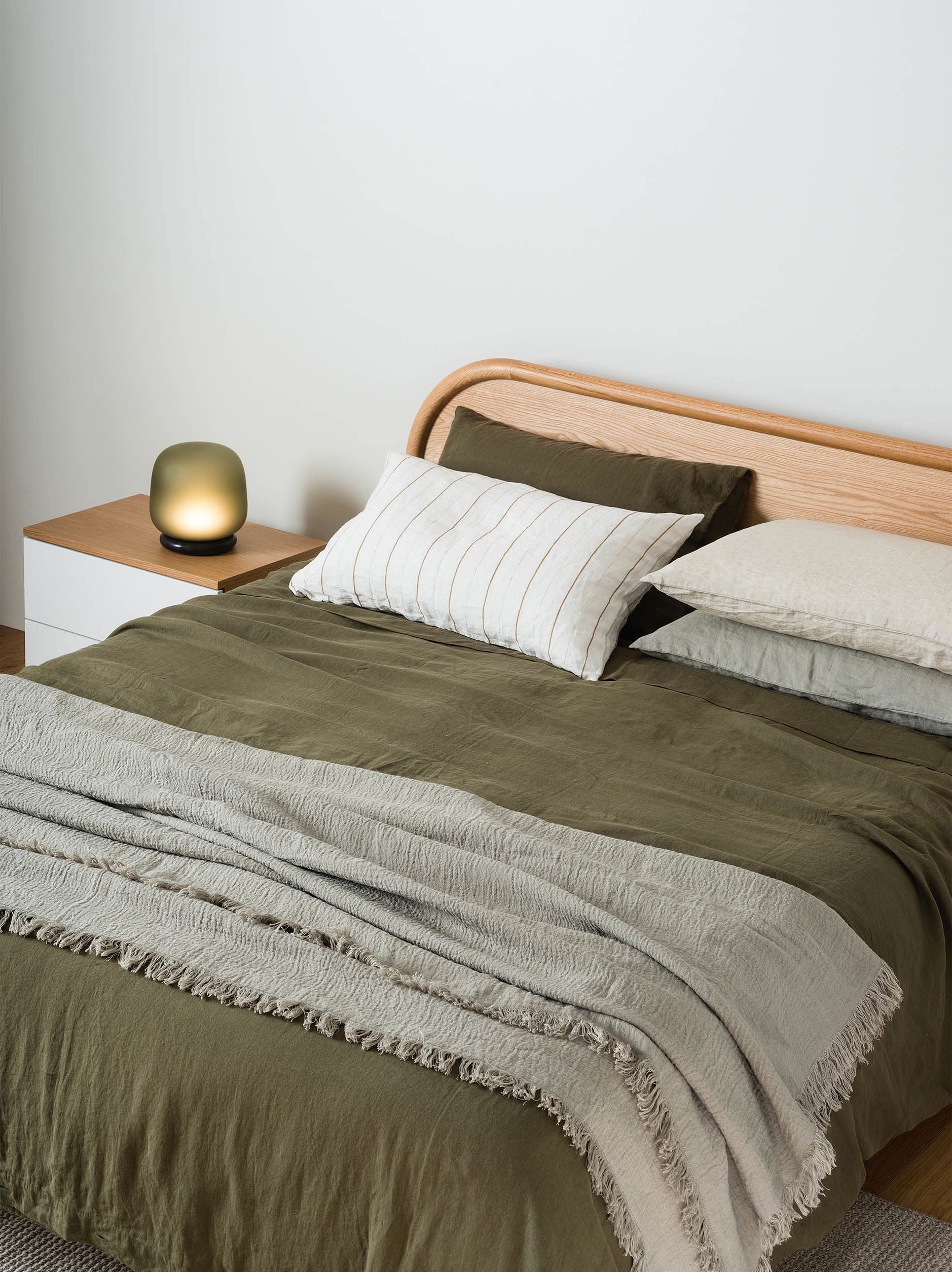 Ivy Linen Duvet Cover