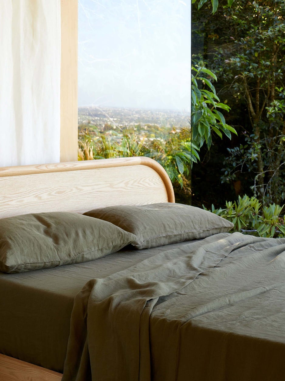 Ivy Linen Pillowcase Pair