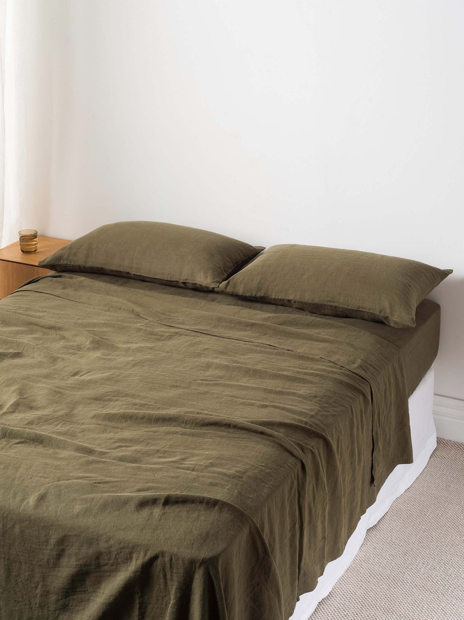 Ivy Linen Pillowcase Pair