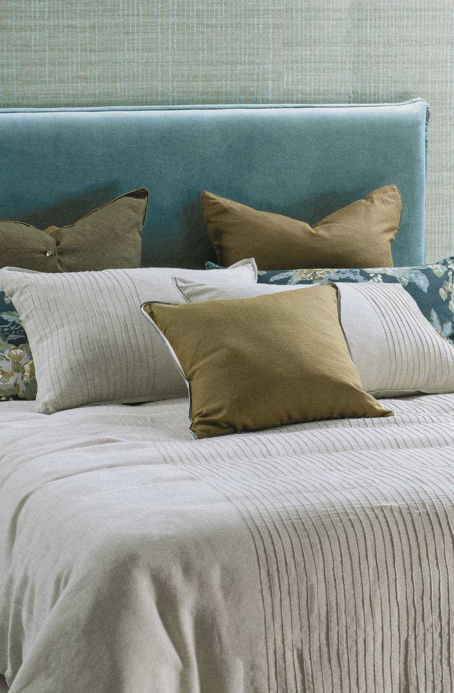 Kaiyu Natural Linen Duvet Set