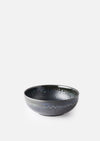 Matte Black with Shiny Edge Deep Serving Bowl