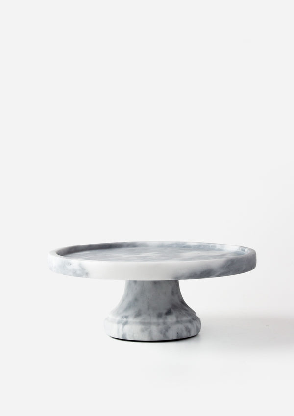 Nuvolo Marble Footed Stand