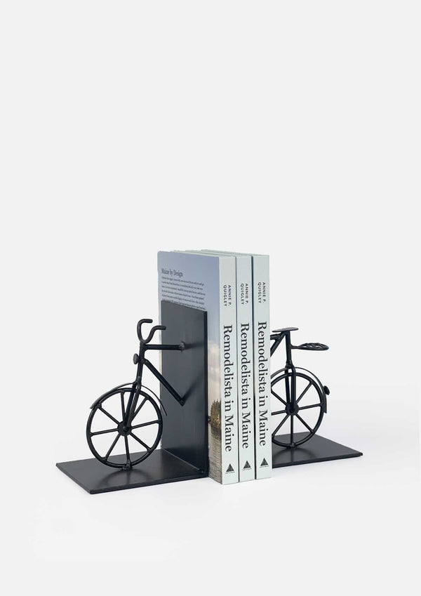 Pair Bicycle Bookends