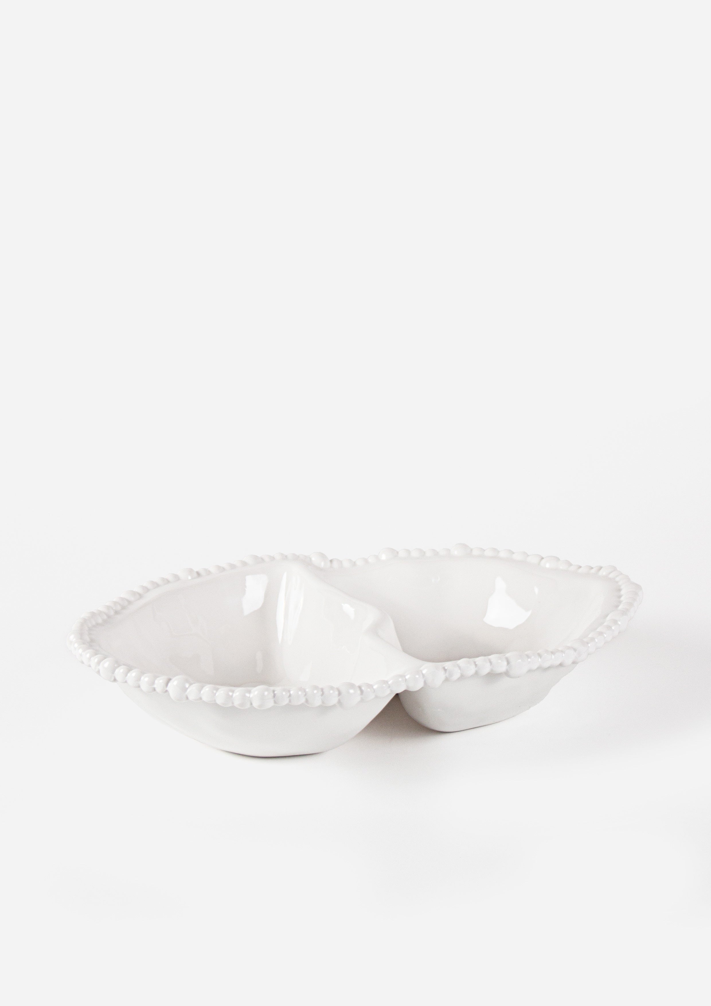 Pearl Double Serving Bowl