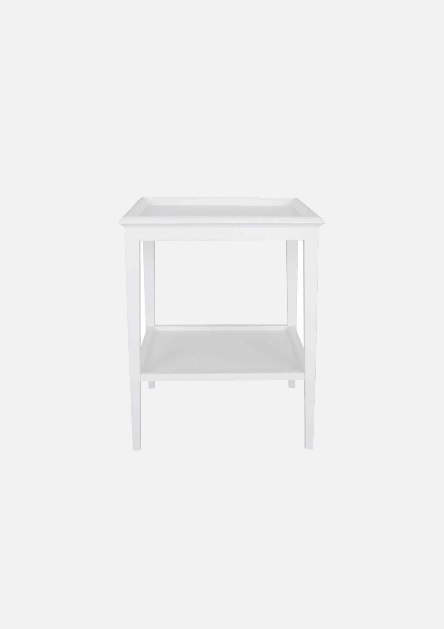 Penrose Lamp Table | White