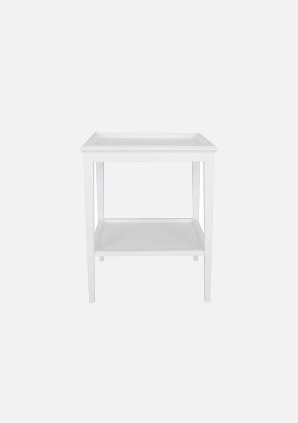 Penrose Lamp Table | White