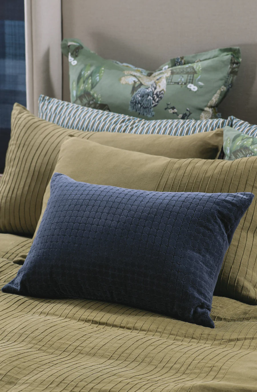 Petalo Indigo Cushion