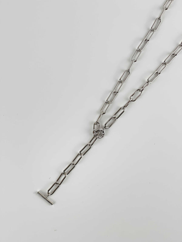 Silver Fob Necklace
