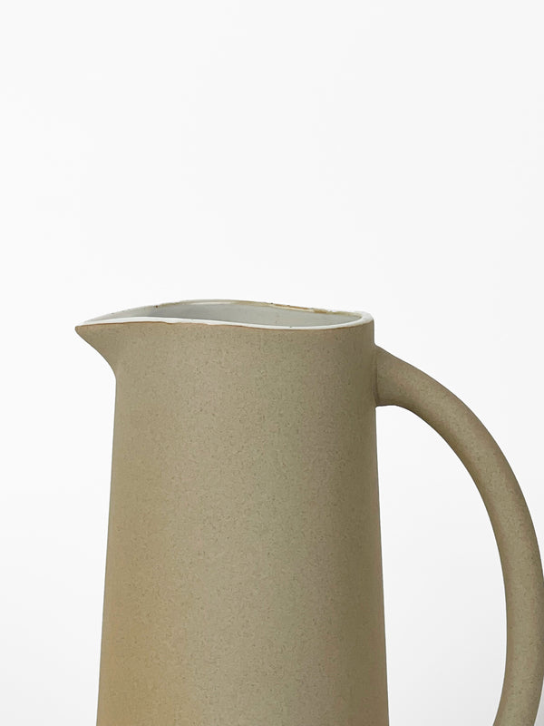 White Speckle Water Jug - Table of Plenty