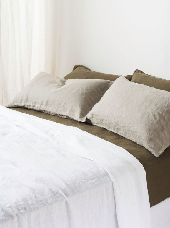 Puddle Linen Pillowcase Pair