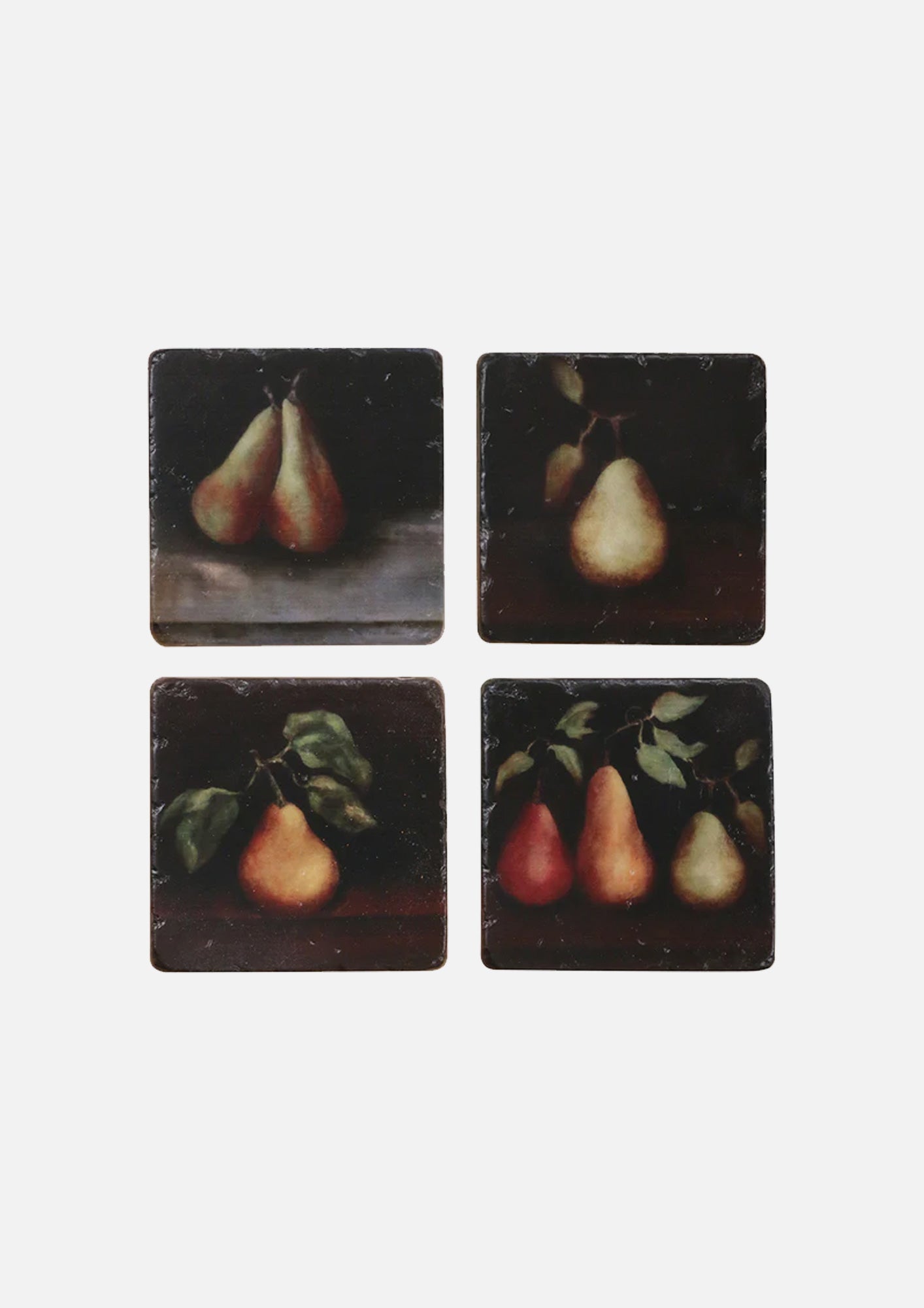 Raphael Pear Coaster Set