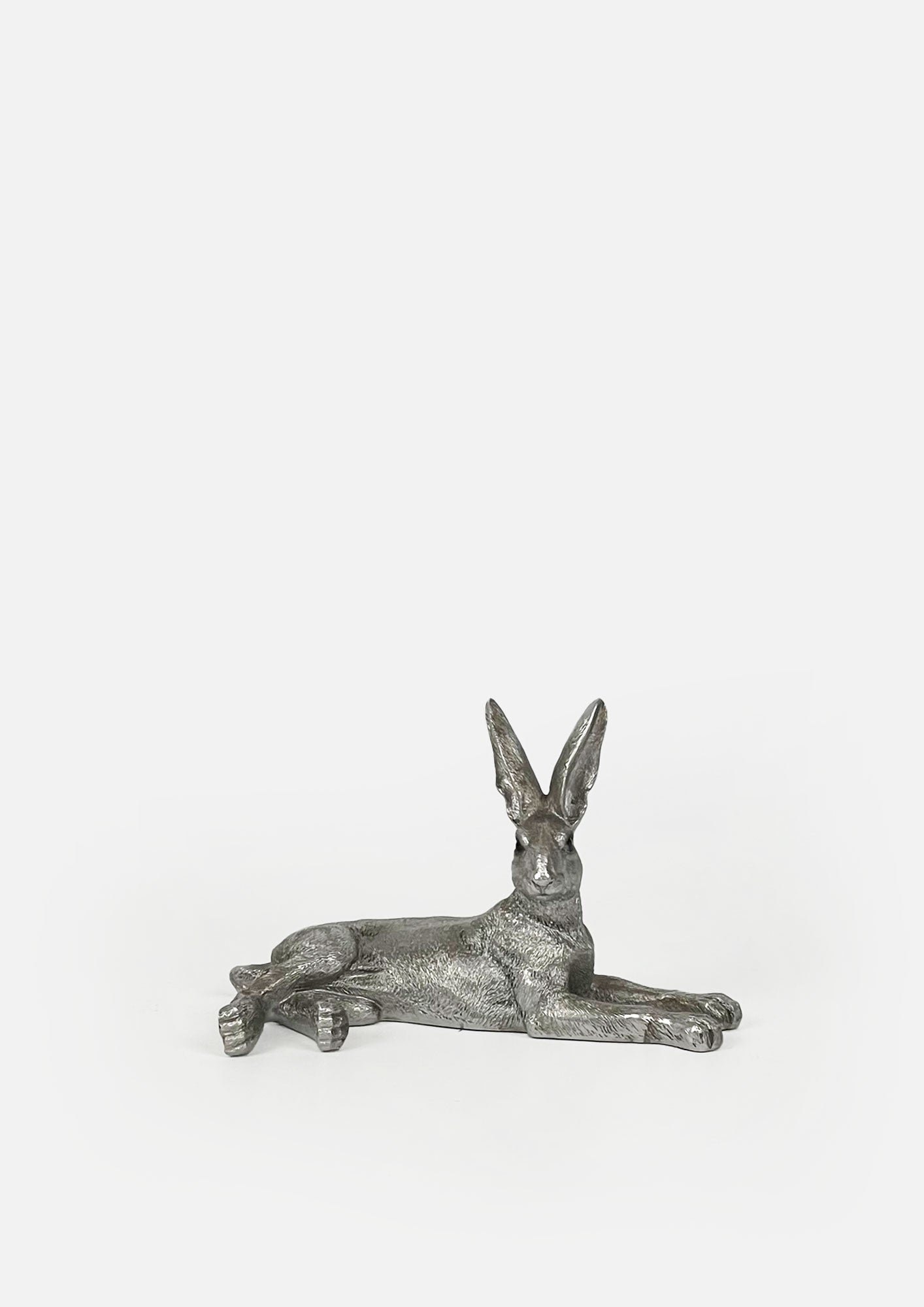 Reflections Silver Hare Lying