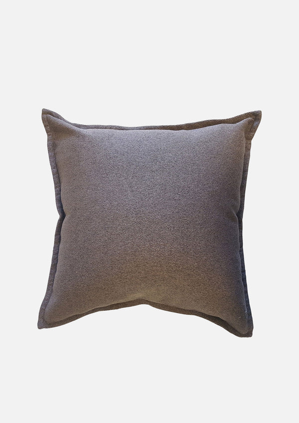 Textured Brown Weaved Cushion