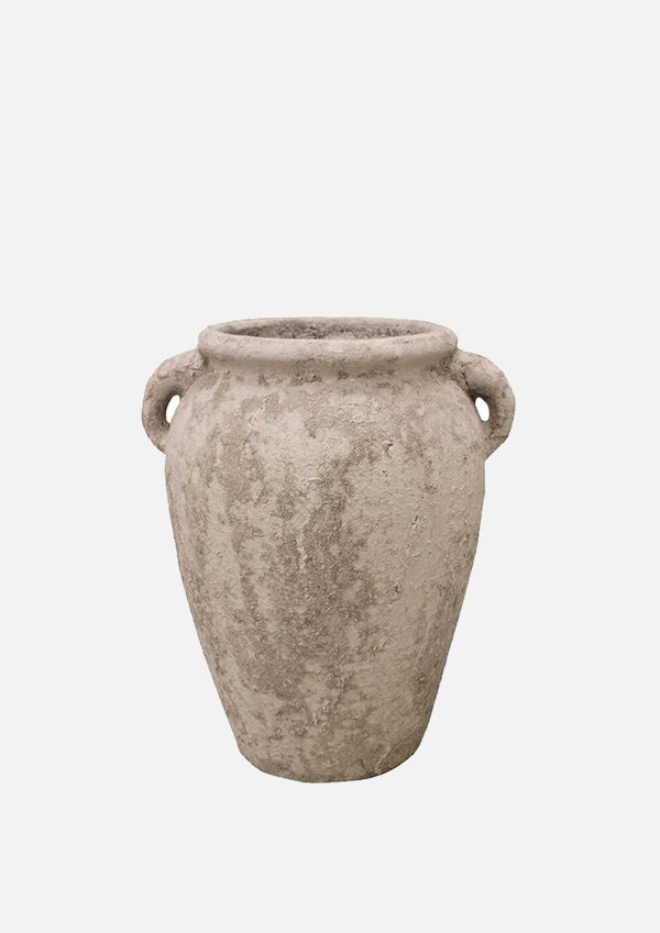 Tuscan Style Wide Stone Urn
