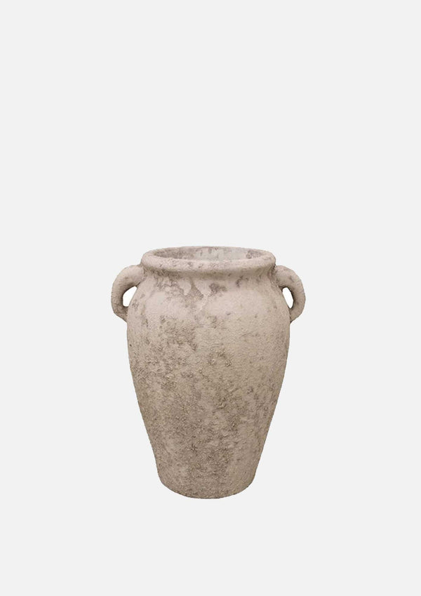 Tuscan Style Wide Stone Urn