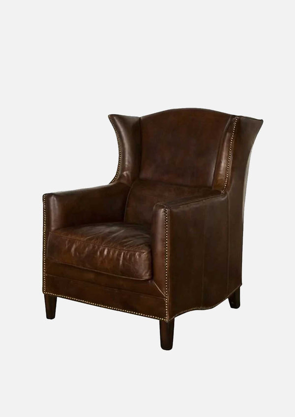 Cornell Leather Chair | Brown