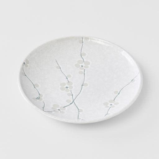 White Blossom Round Entree Plate 20cm