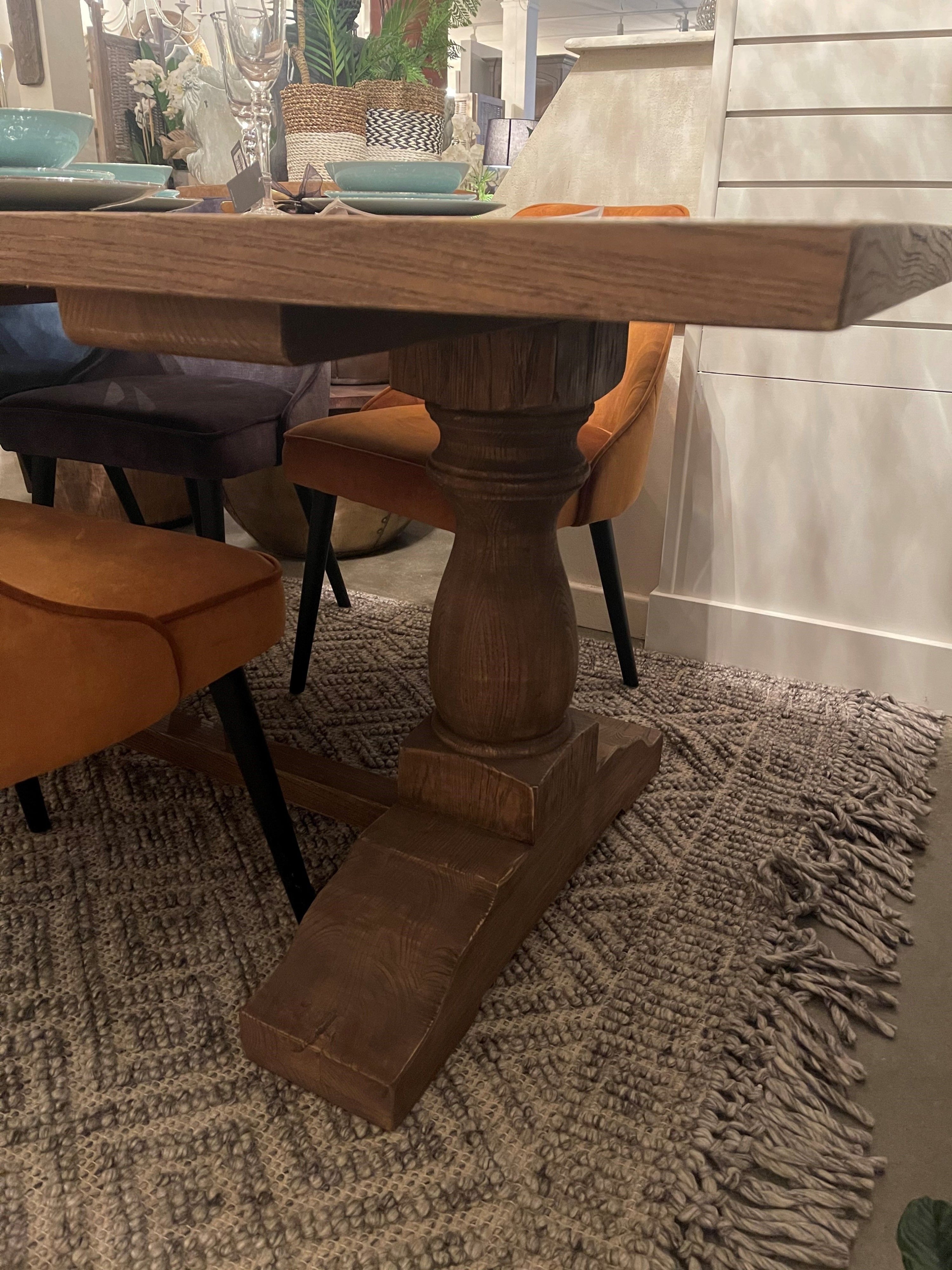 Parquet Dining Table