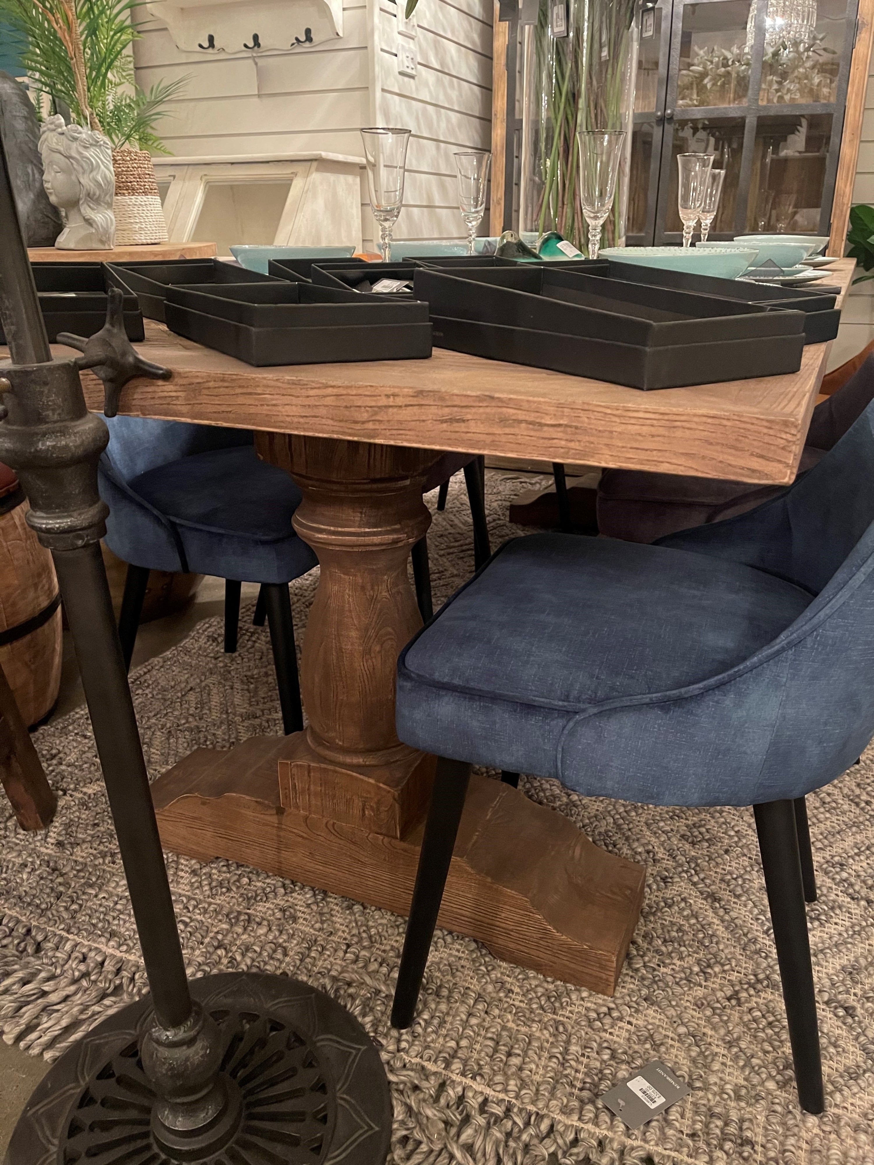 Parquet Dining Table